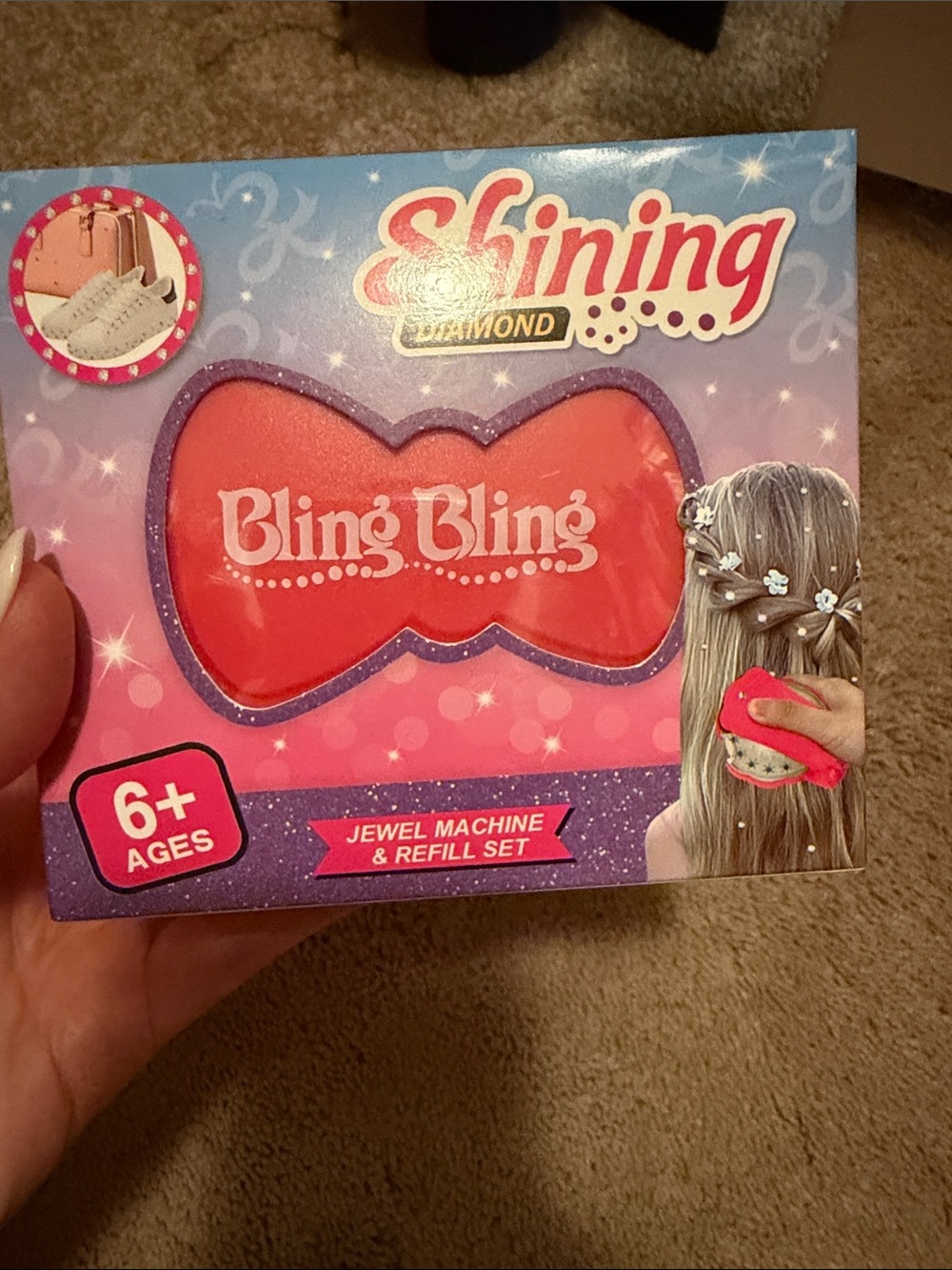 Bling Bling Jewel Machine and refill set